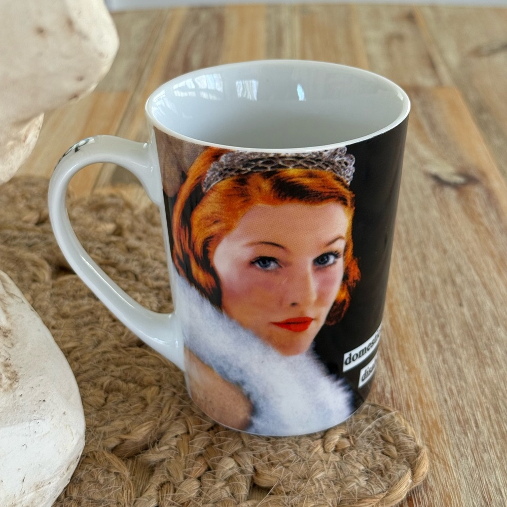Anne Taintor Ceramic Mug - Domestically Disabled - Picture 3 of 7